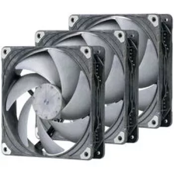 Phanteks T30 140mm PWM korpusa ventilatori - 3 gab. iepakojumā, pelēki
