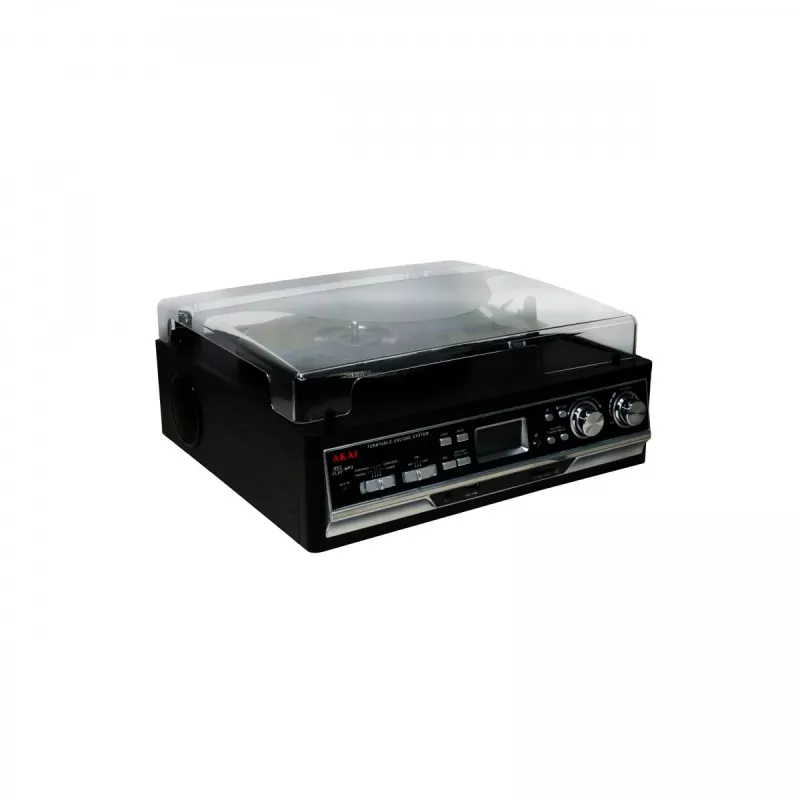 Skaņuplašu atskaņotājs AKAI ATT-15SE modelis ATT-300CC — siksnas piedziņas vinila plašu atskaņotājs, manuāla darbība, 33/45 RPM