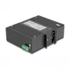 Gigabit Ethernet komutators DELOCK 80163, 8 portu RJ45 industriālais komutators, nepārvaldāms, metāla korpuss