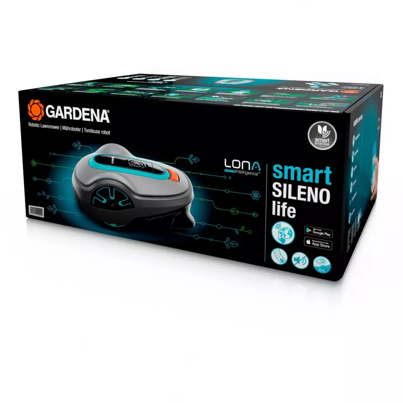 Robotizēts zāliena pļāvējs Gardena smart SILENO life
