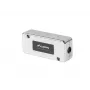 LANBERG tīkla sadales kārba PLC-6SL1-S, Cat6 S/FTP (S-STP), sudraba, 82×35×23 mm