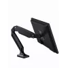 Monitora stiprinājums GEMBIRD MA-DA1-03 17–35 collu ekrāniem, 10 kg, VESA 75x75–100x100, skava/caurlaide, melns