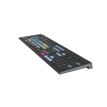 Logickeyboard ASTRA 2 USB tastatūra, AZERTY izkārtojums, angļu valoda, melna