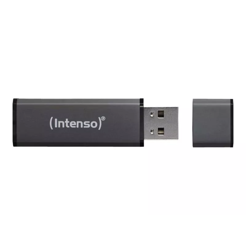 ATMIŅAS DISKS FLASH USB2 8GB/ANTRACĪTS 3521461 INTENSO