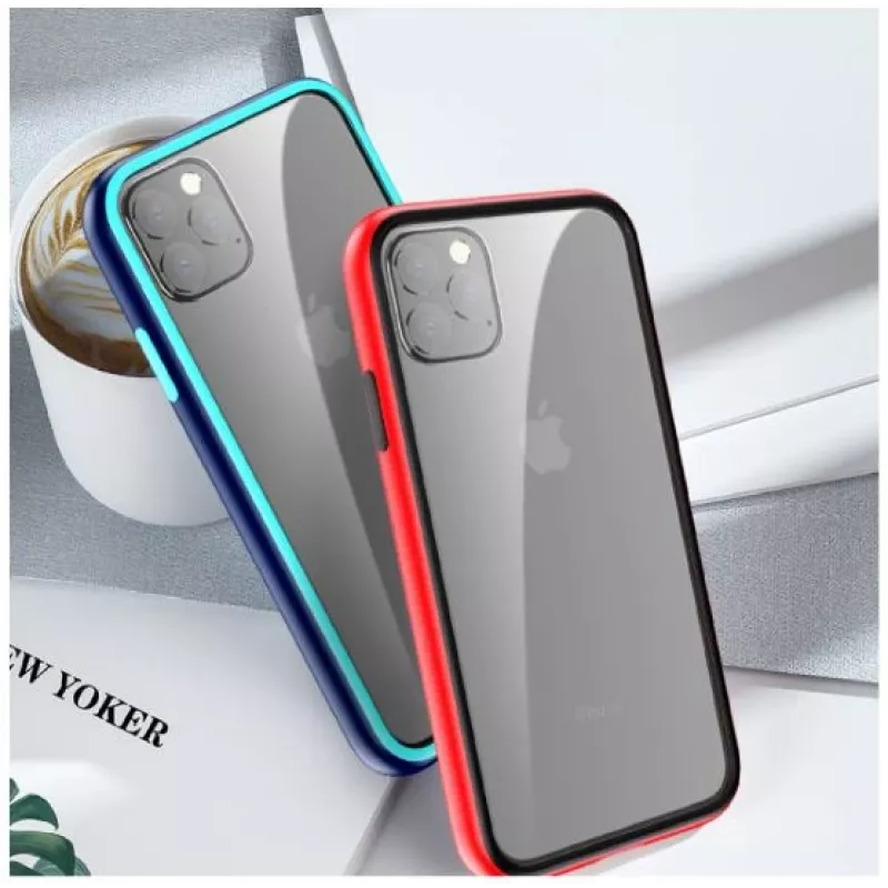 Telefona maciņš COMMA Joy iPhone 11 Pro — triecienizturīgs, zils