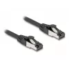 Tīkla kabelis DeLOCK 80572 RJ-45 Cat8.1 2 m Melns
