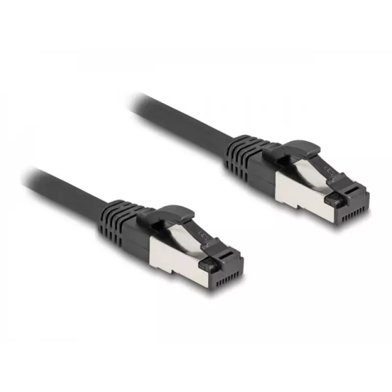Tīkla kabelis DeLOCK 80572 RJ-45 Cat8.1 2 m Melns
