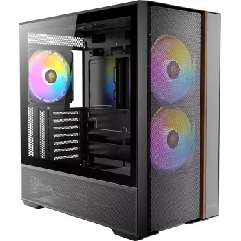Antec korpuss Mid FLUX Rear ATX/M-ATX/M-ITX o.N. BK mazumtirdzniecība - Midi/Mini tornis - ATX (0-761345-10241-4)