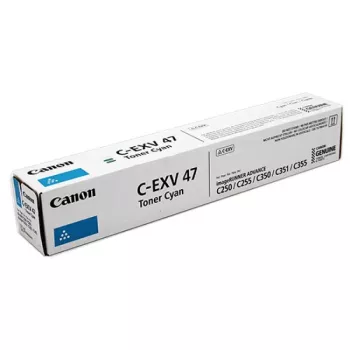 Canon C-EXV 47 tonera kasetne 1 gab. Oriģināls ciāna
