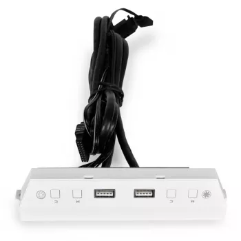 USB kontaktdakšas galva Lian Li LAN216-1 19 kontaktu balta USB 3.0