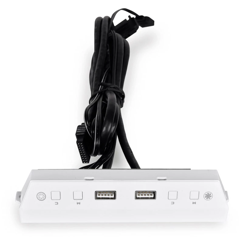 USB kontaktdakšas galva Lian Li LAN216-1 19 kontaktu balta USB 3.0