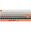 Mehāniskā spēļu tastatūra Sharkoon SKILLER SGK50 S3 Design Bundle D6 — oranža/pelēka