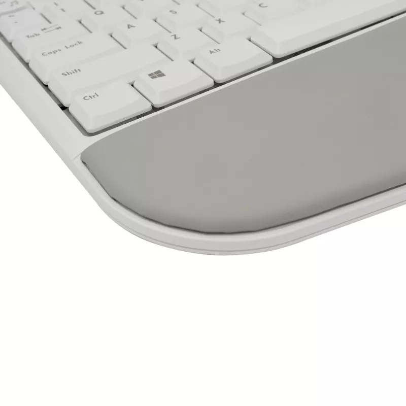 Bezvadu tastatūra SBOX WK-905 US — bēša, USB bezvadu savienojums, ASV izkārtojums