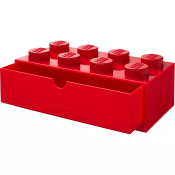 Galda atvilktne LEGO 8, LEGO zīmols, sarkana