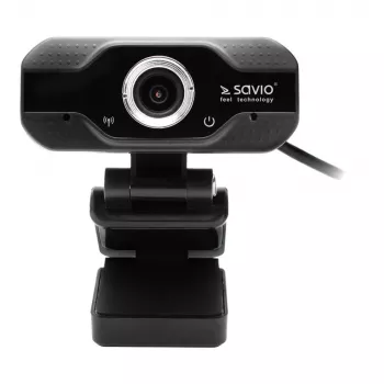 Savio interneta kamera tīmekļa kamera USB Full HD ar iebūvētu mikrofonu