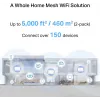 Mesh Wi‑Fi sistēma TP‑LINK Mercusys Halo H25BE (Wi‑Fi 7, Dual‑band 2.4/5 GHz, 2880 Mbps) 2‑pack, 3 iekšējas antenas, balta