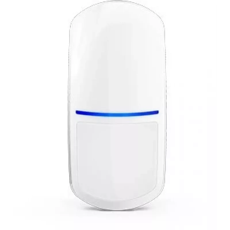 Kustības detektors SATEL plāns-PIR-PRO — duālais PIR + mikroviļņu, noteikšana līdz 24 m, 90° leņķis, balts