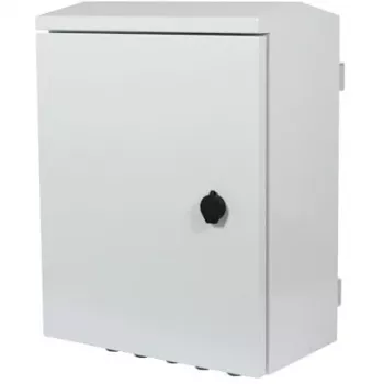 ALLNET DIN-RAIL WandEnclosure T220mm gaiši pelēks IP66 UES 16x M25 (ALL-DIN-101-AC)