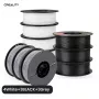 Creality PLA+ 1,75 mm balts pelēks 1 kg 3D printera kvēldiegs