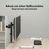 Divu monitoru stiprinājums 17-32 collām, 10 kg uz vienu roku