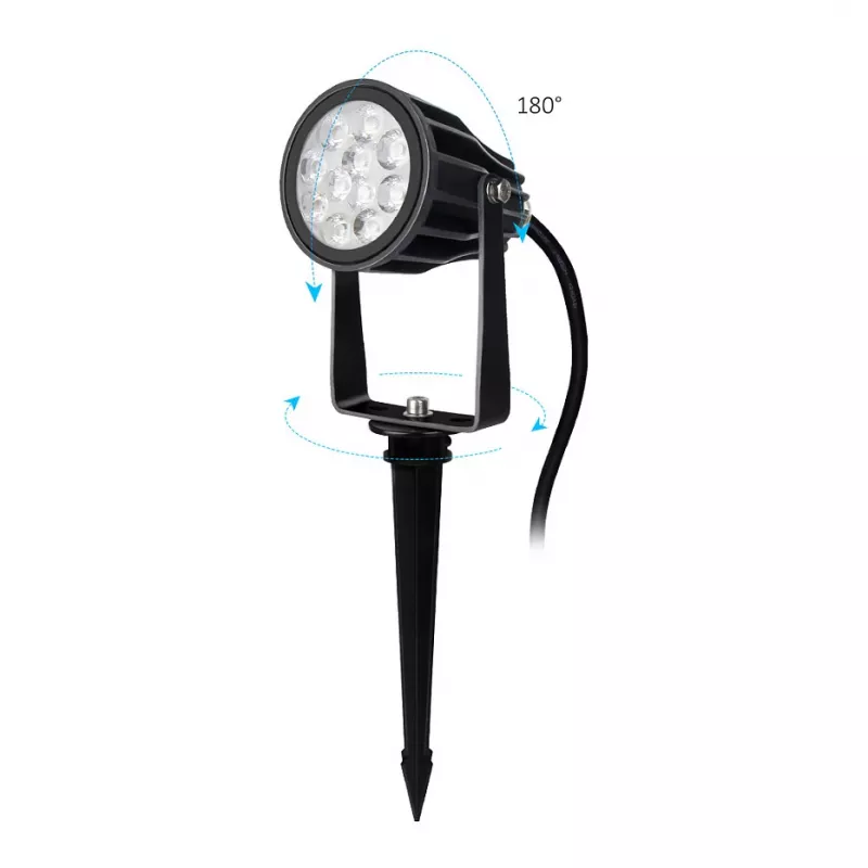 Synergy 21 LED dārza lampa 6W RGB-CCT ar radio un Wi-Fi IP66 Zigbee+ (FUTC04ZR)