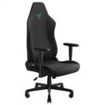 Spēļu krēsls Razer Iskur V2 X Fabric melns — ergonomisks dizains, jostas atbalsts, auduma apdare
