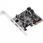SilverStone ECU05 — USB adapteris — PCIe 2.0 x2 Low Profile — USB 3.1 Type C x 1 + USB3.0 x 2 + USB3.0 (iekšējais) x 2 (SST-ECU05)