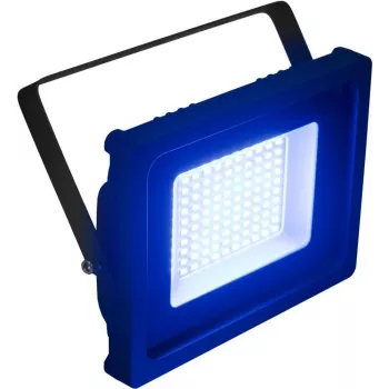Prožektors EUROLITE FL-50 SMD zils — LED, kompakts skatuves/laukuma apgaismojums, ar IP aizsardzību