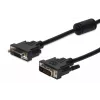 DIGITUS DVI-D pagarinātāja kabelis, 2 m, DVI-D uz DVI-D, melns