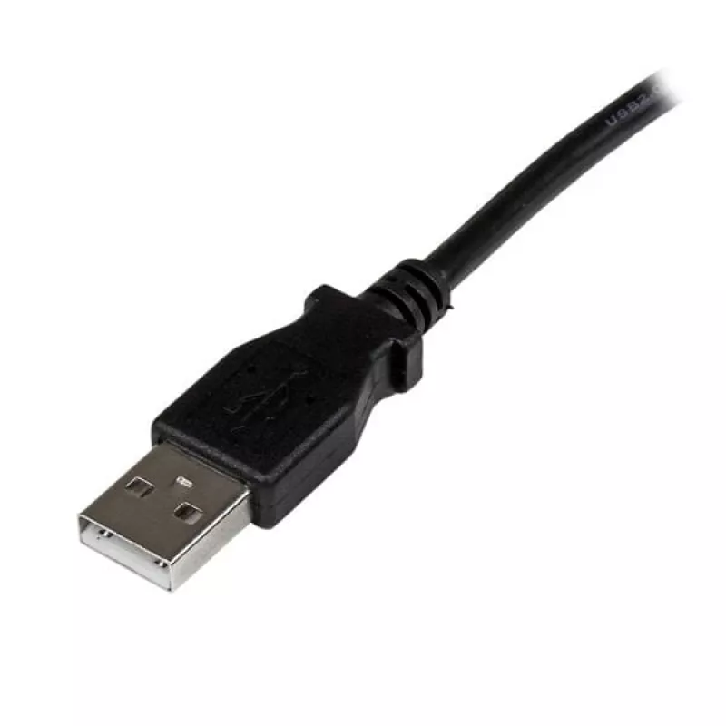 StarTech.com 3m USB 2.0 A uz leņķveida B kabelis - vīr./vīr., 3 m, USB A, USB B, USB 2.0, melns