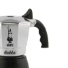 Moka katls Bialetti Brikka 0,17 L — plīts virsmas espresso automāts, 4 tasītēm, alumīnija, nav paredzēts indukcijai
