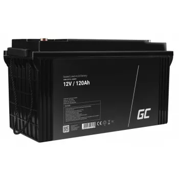 Hermētiska svina-skābes baterija zaļa Cell AGM31