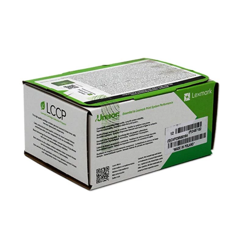 Lexmark - ciāna - oriģināla - tonera kasetne