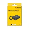 DeLOCK USB-C karšu lasītājs XQD un SD atmiņas kartēm USB 5 Gbps