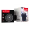 Mono pārnēsājamais skaļrunis Gembird SPK-BT-15-BK — 5 W RMS, Bluetooth, MicroSD, 1200 mAh, melns