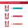 GOURMET Mon Petit Fish Mix - mitrā kaķu barība - 6 x 50 g