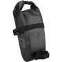 Velosipēda seglu soma FISCHER Waterproof M — melna, PVC materiāls, zemseglu glabātuve