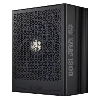 Barošanas bloks Cooler Master X Silent MAX Platinum 1300W – ATX PSU, 1300W izeja, Platinum efektivitāte