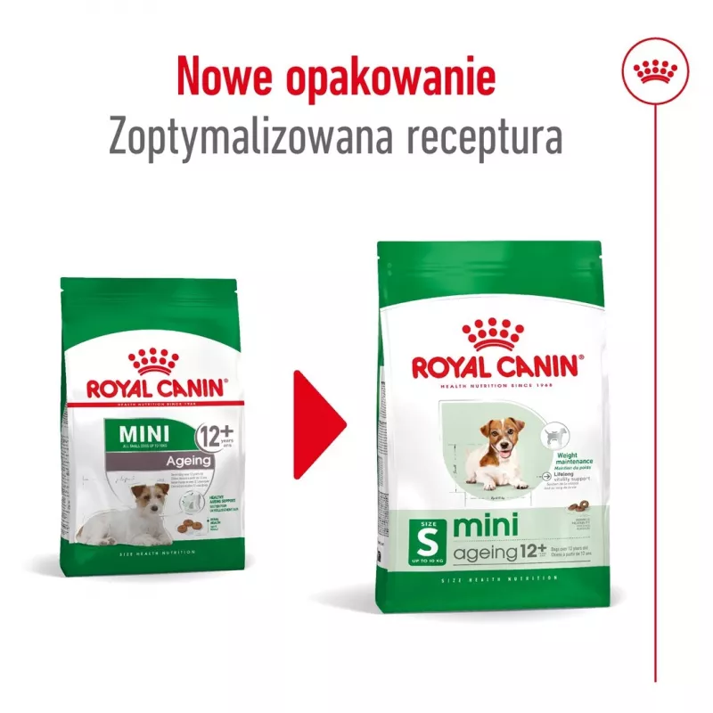 ROYAL CANIN Mini Ageing Adult +12 - sausā suņu barība - 3,5 kg