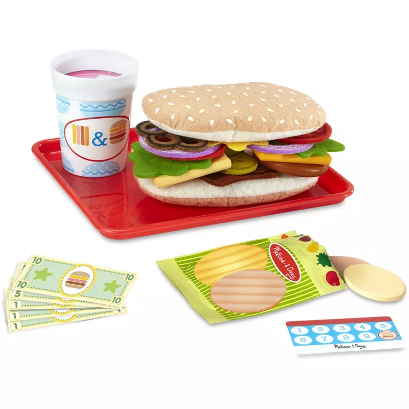 Melissa & Doug koka sviestmaižu letiņš ar šķēlēju – 56 rotaļu pārtikas gabali – FSC sertificēts