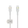 Belkin BOOSTCHARGE PRO Flex USB kabelis 1 m USB 2.0 USB C balts (CAB011BT1MWH)