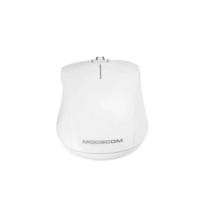 MODECOM M10 M-MC-0M10-200 pele (optiskā, 1000 DPI, balta krāsa) (M-MC-0M10-200)
