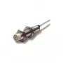 Fotoelektriskais sensors Datalogic BASIC M12 — pelēks korpuss, misiņa cilindrs, 0,5 kHz, 0,2 A, 48,4 mm dziļums