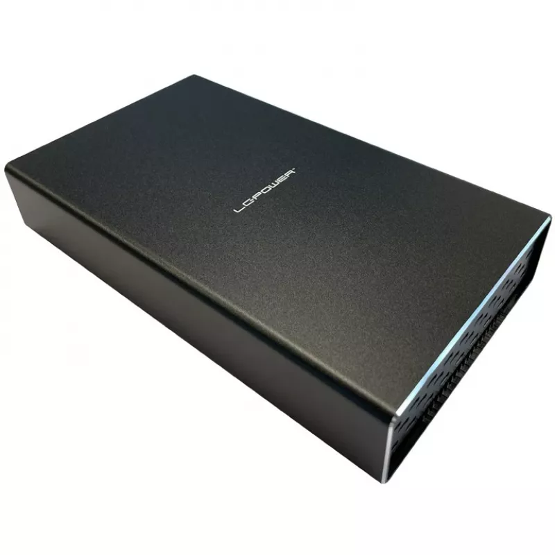 HDD/SSD korpuss LC-Power LC-DOCK-C-35-M2 3.5 collas USB Type-C 10 Gbit/s