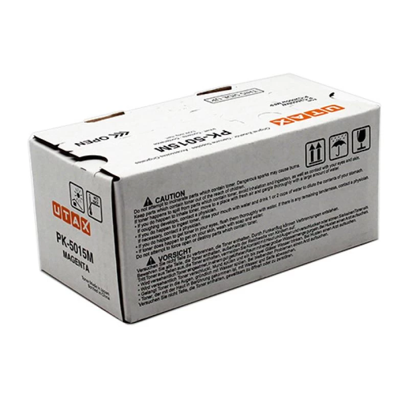 Utax 1T02R7BUT0/PK-5015M tonera komplekts fuksīna krāsā, 3 000 lpp. ISO/IEC 19752...