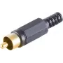 shiverpeaks BS51400-SG stiepļu savienotājs RCA melns (BS51400-SG)