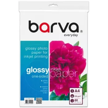 Fotopapīrs Barva (IP-CE230-229) Everyday Glossy 230 g/m², A4, 60 lapas