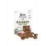 Suņu našķi Brit Jerky Snack Rabbit 80 g — pieaugušu suņu dresūras kārumi, bez cukura
