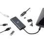XtremeMac XWH-HUB8-13 saskarnes centrmezgls USB Type-C 40000 Mbit/s pelēks (XWH-HUB8-13)