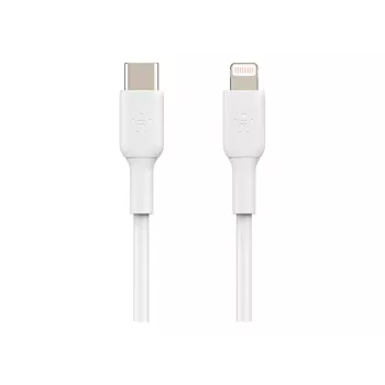 Kabelis BoostCharge LTG/USB-C 2m balts